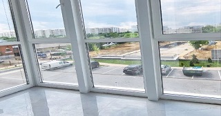 Панорамное остекление балкона Северск цена от 11 тыс. руб. м/п.